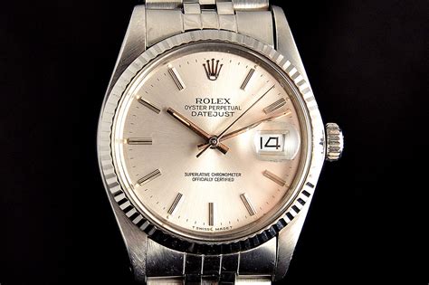 rolex datejust jubilee ghiera oro bianco vetro plexi|rolex datejust 36 vintage.